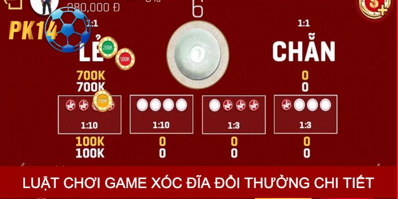 Game xóc đĩa đổi thưởng